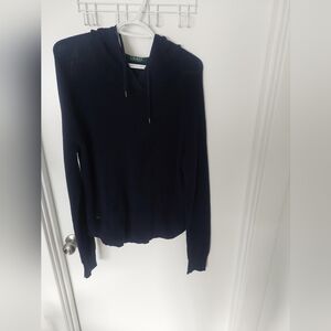 Ralph Lauren Textured Dark Blue Pullover